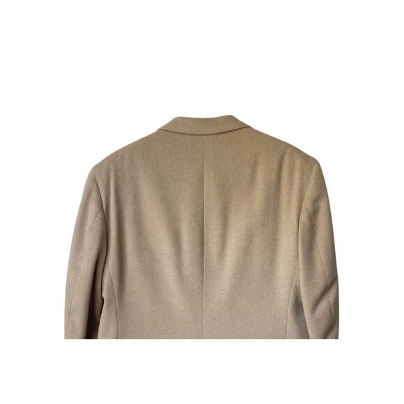 Club Room Mens Camel Hair Sport Coat Blazer 42R  Two Button Preppy Old Money - Picture 5 of 10